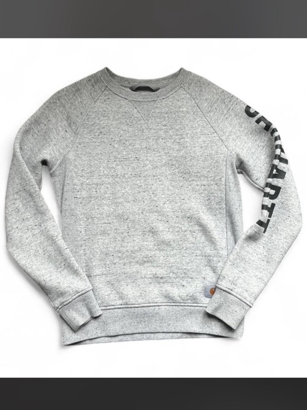 NWOT Carhartt crewneck cozy grey size XS - Picture 2 of 6